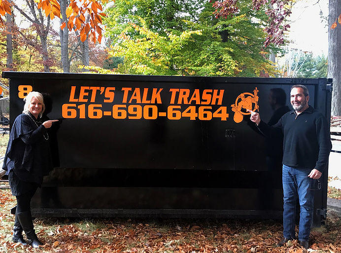 Images Let's Talk Trash Dumpster Rental