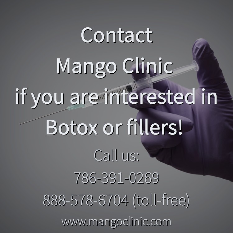 Botox Injections Mango Clinic Miami (786)422-9327