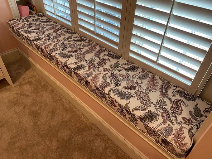Once we’ve finished with your windows, we can do other upgrades, too! Just like this window seat in  Budget Blinds of Knoxville & Maryville Knoxville (865)588-3377