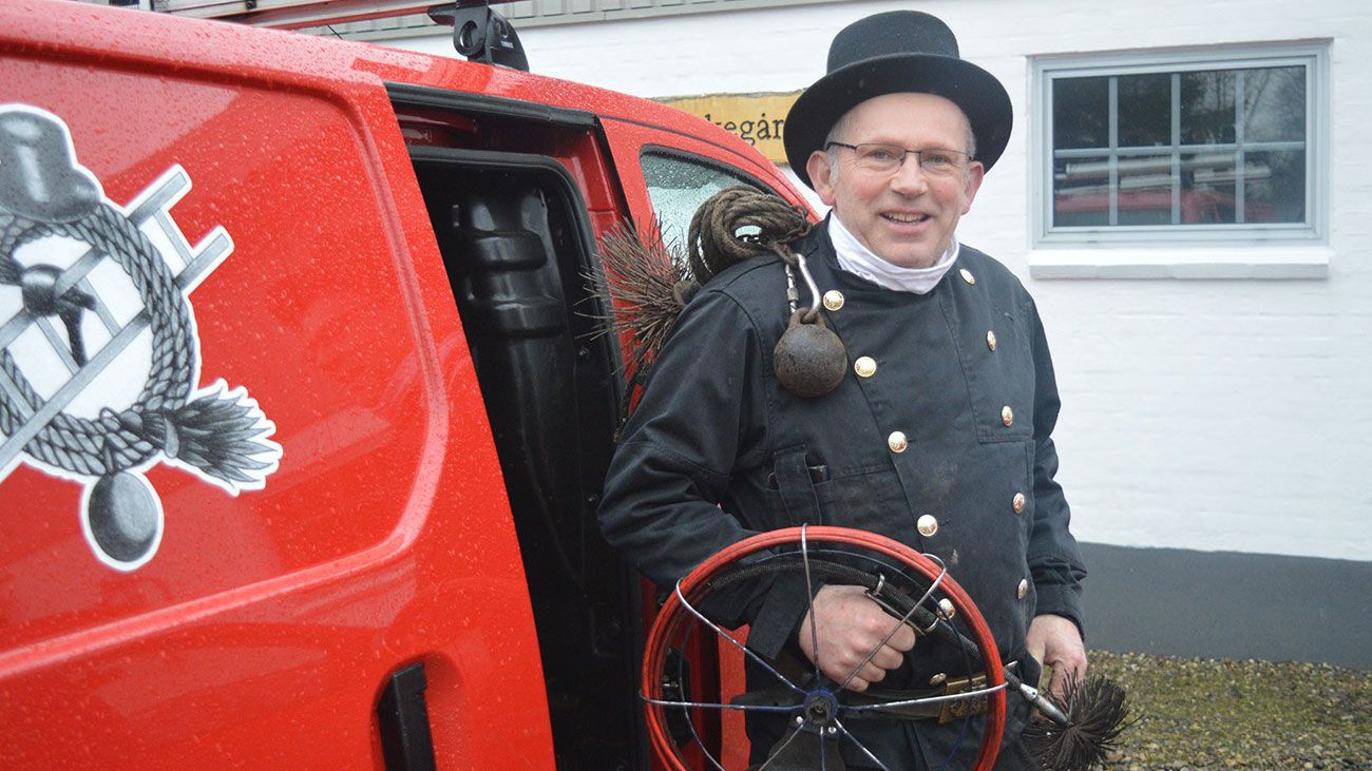 Images Skorstensfejermester Bent H. Kurth