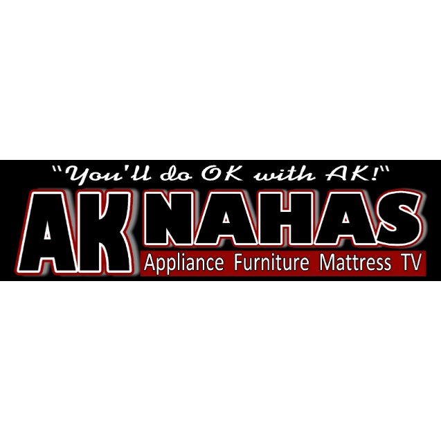 A K Nahas Appliance Furniture Mattress TV Logo