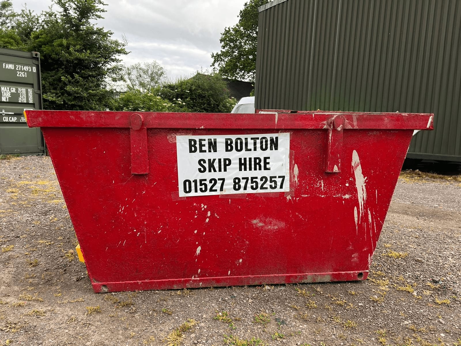 Ben Bolton Skip Hire Bromsgrove 01527 875257