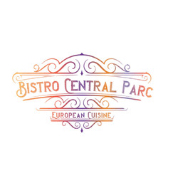 Bistro Central Parc Restaurant Logo