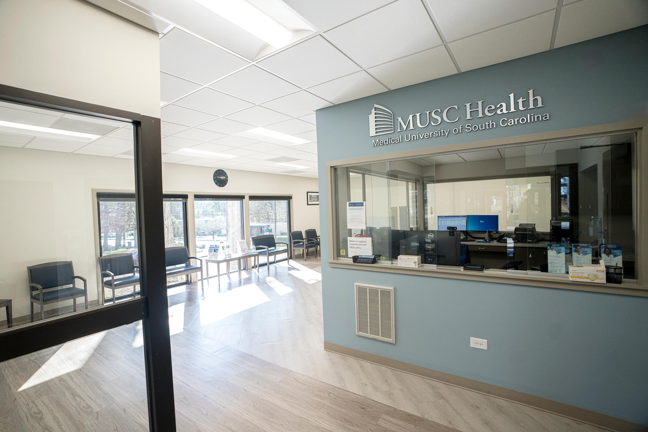 MUSC Health Transplant Program - Mid-Carolinas Interior Lobby