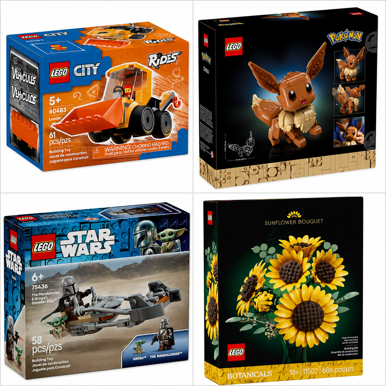 Explore a great selection of LEGO building sets for kids and collectors, featuring creative themes, vehicles, flowers, and adventure-inspired designs. Visit our toy store to discover fun, hands-on building toys that inspire creativity, imaginative play, and family fun.