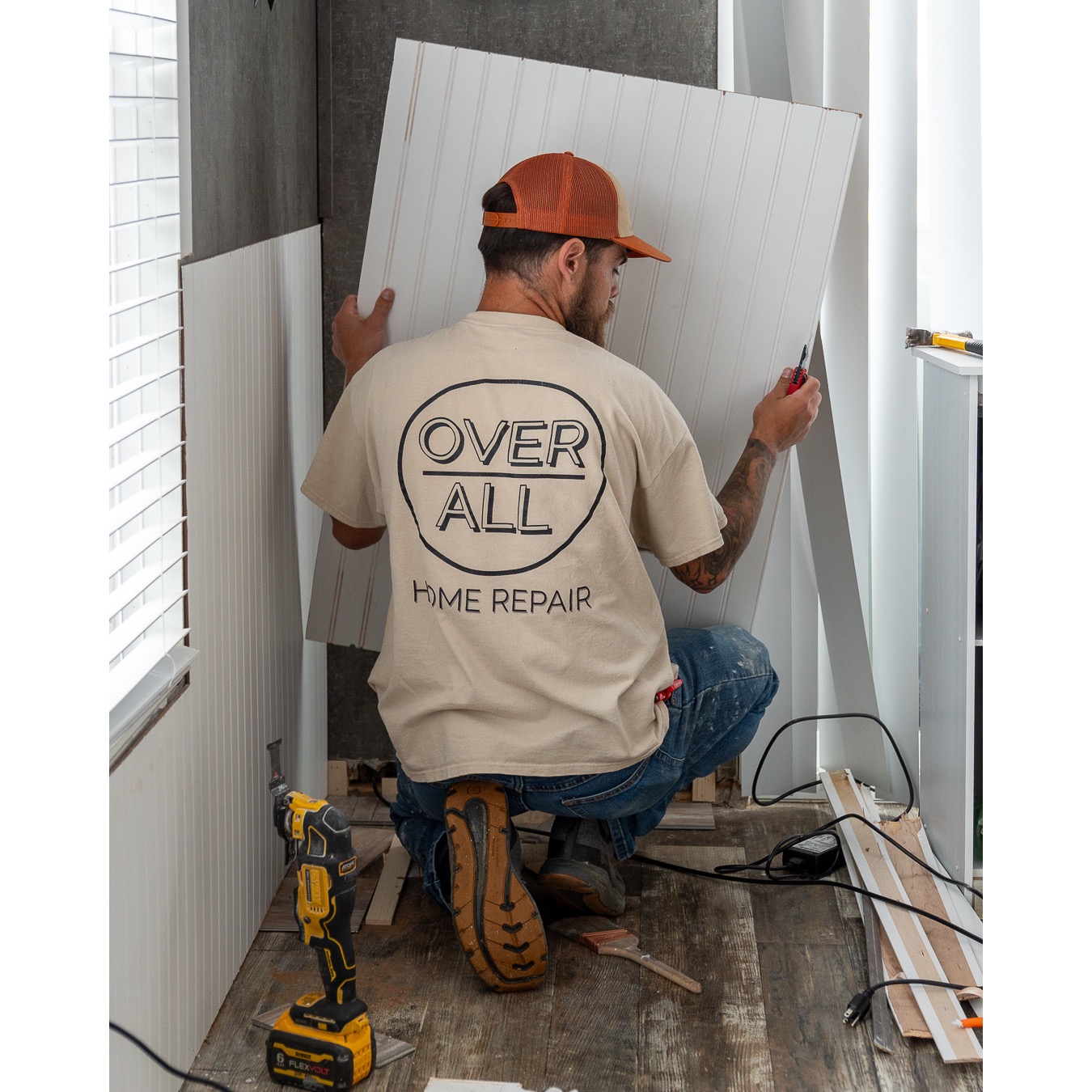 Overall home repair performing a kitchen remodel in Clinton Tennessee. 