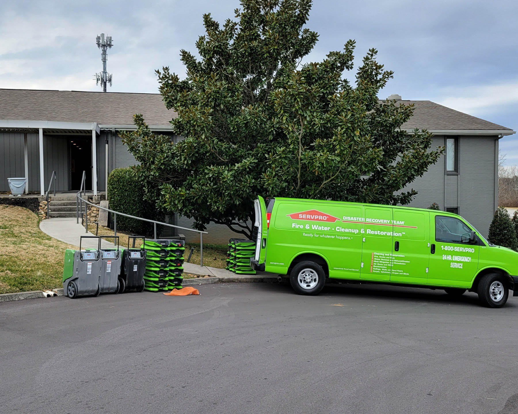 We'd like to remind you that our SERVPRO of North Knoxville team is considered an essential service, and we're here to help with water, fire, and mold restoration 24 hours a day, 7 days a week. You can trust SERVPRO of North Knoxville to help you if disaster strikes your home or business in Knoxville, TN. Give us a call!