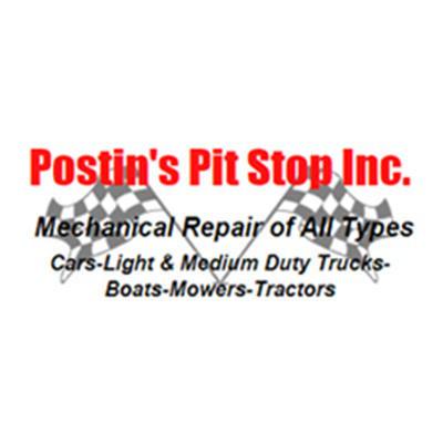 Postin's Pit Stop Logo