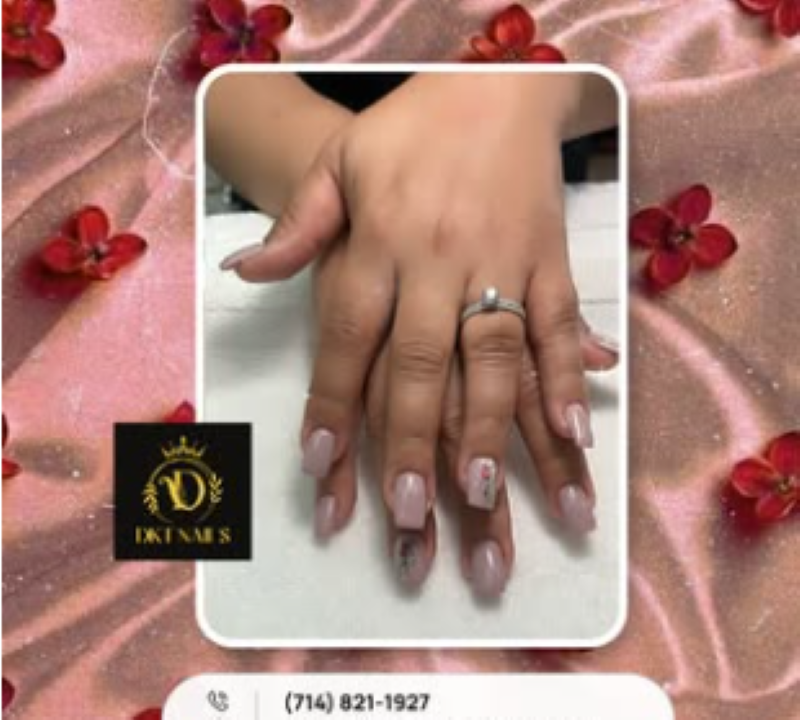 DKT Nails in Anaheim Logo