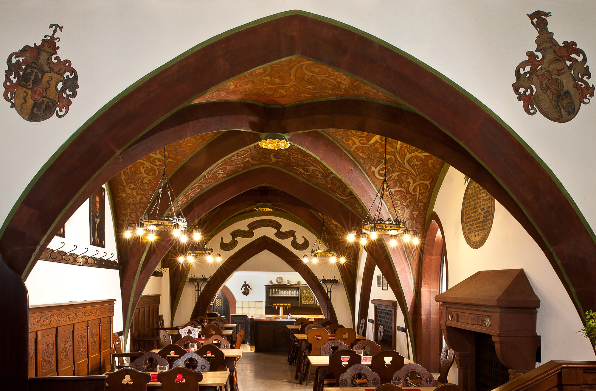 Schlenkerla, die historische Rauchbierbrauerei, Dominikanerstraße 6 in Bamberg