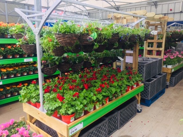 B&M's brand new store in Chepstow boasts an 8,000sqft Garden Centre, with a huge range of ready-to-take-home plants and garden buildings, as well as top soil, arbours, planters and much more.
