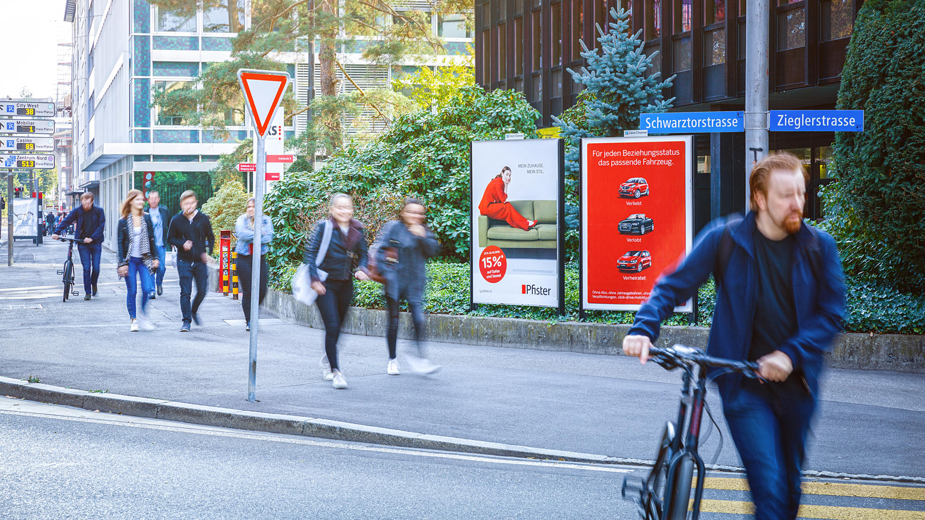 Clear Channel Schweiz AG         Filiale Bern, Münstergasse 66 in Bern