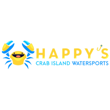 Happy's Crab Island Watersports Logo