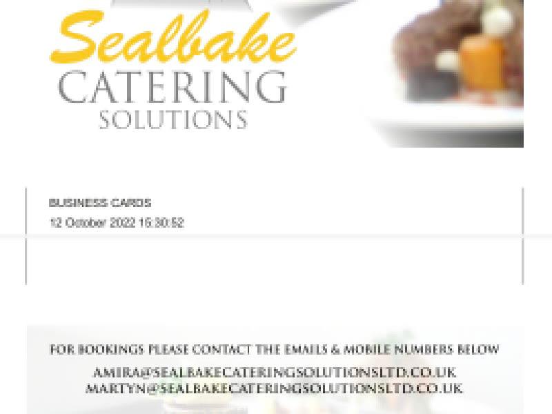 Images Sealbake Catering Solutions