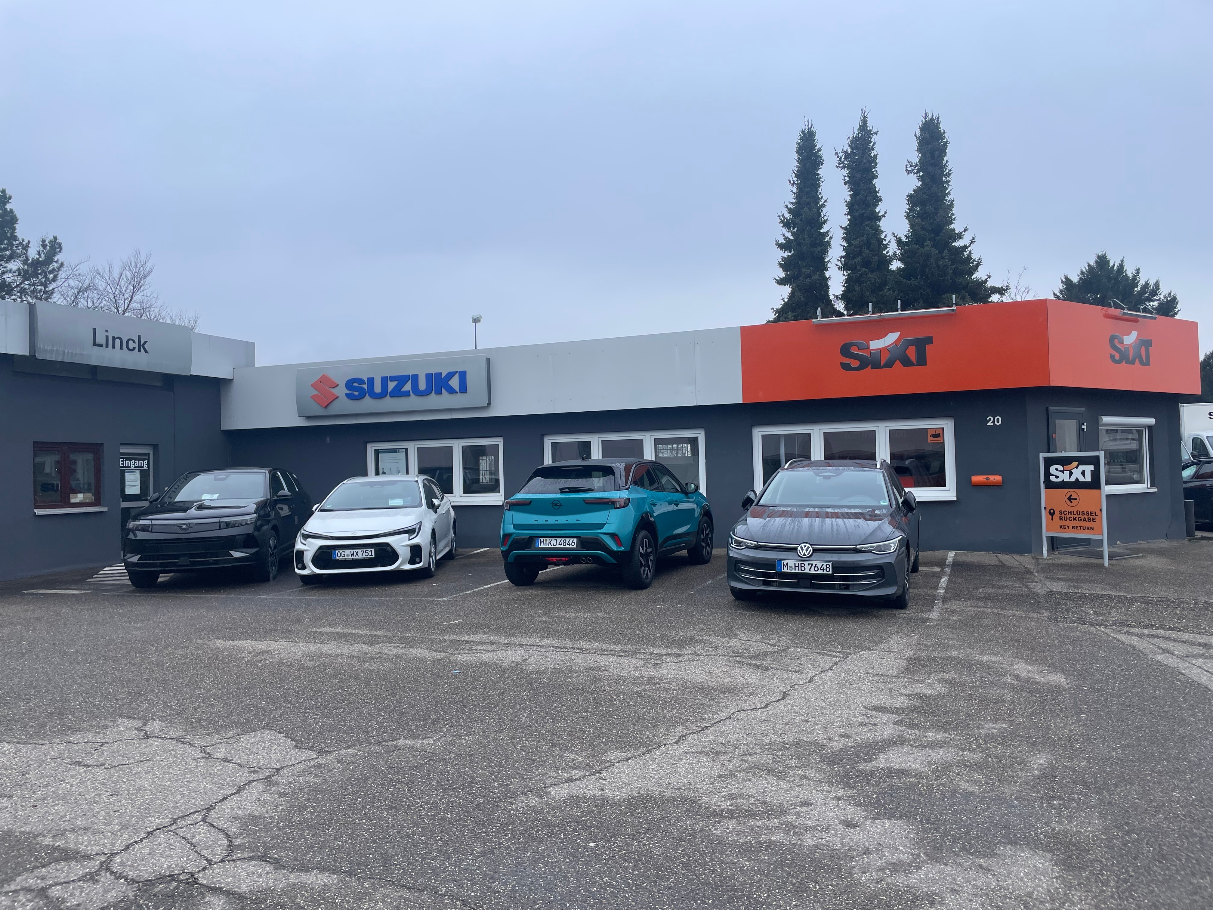 SIXT Autovermietung Offenburg, Freiburger Str. 20 in Offenburg