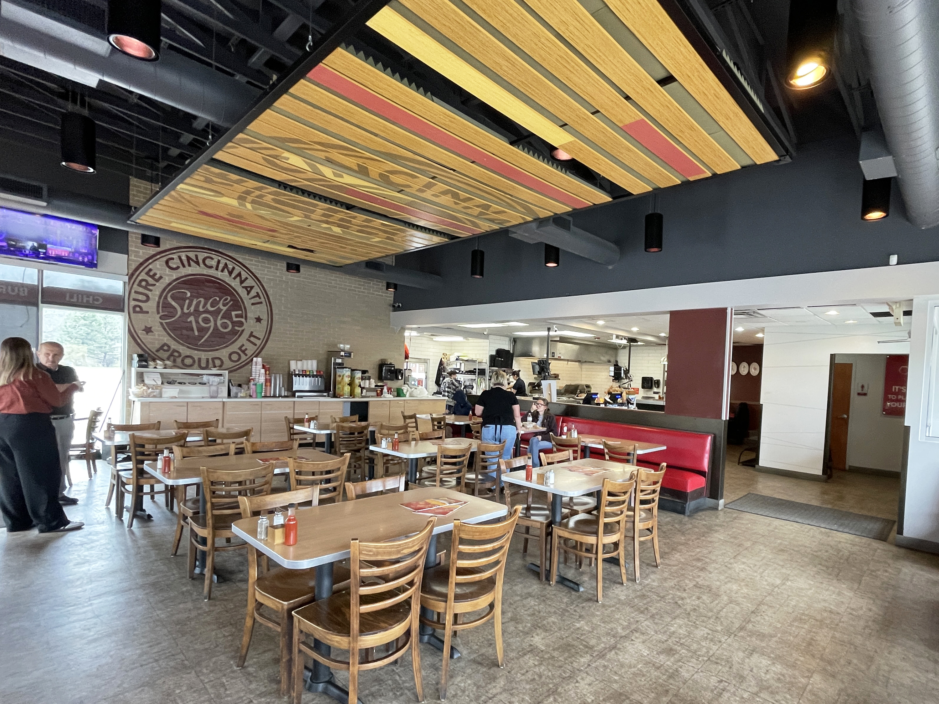 Gold Star Latonia newly remodeled interior. 
