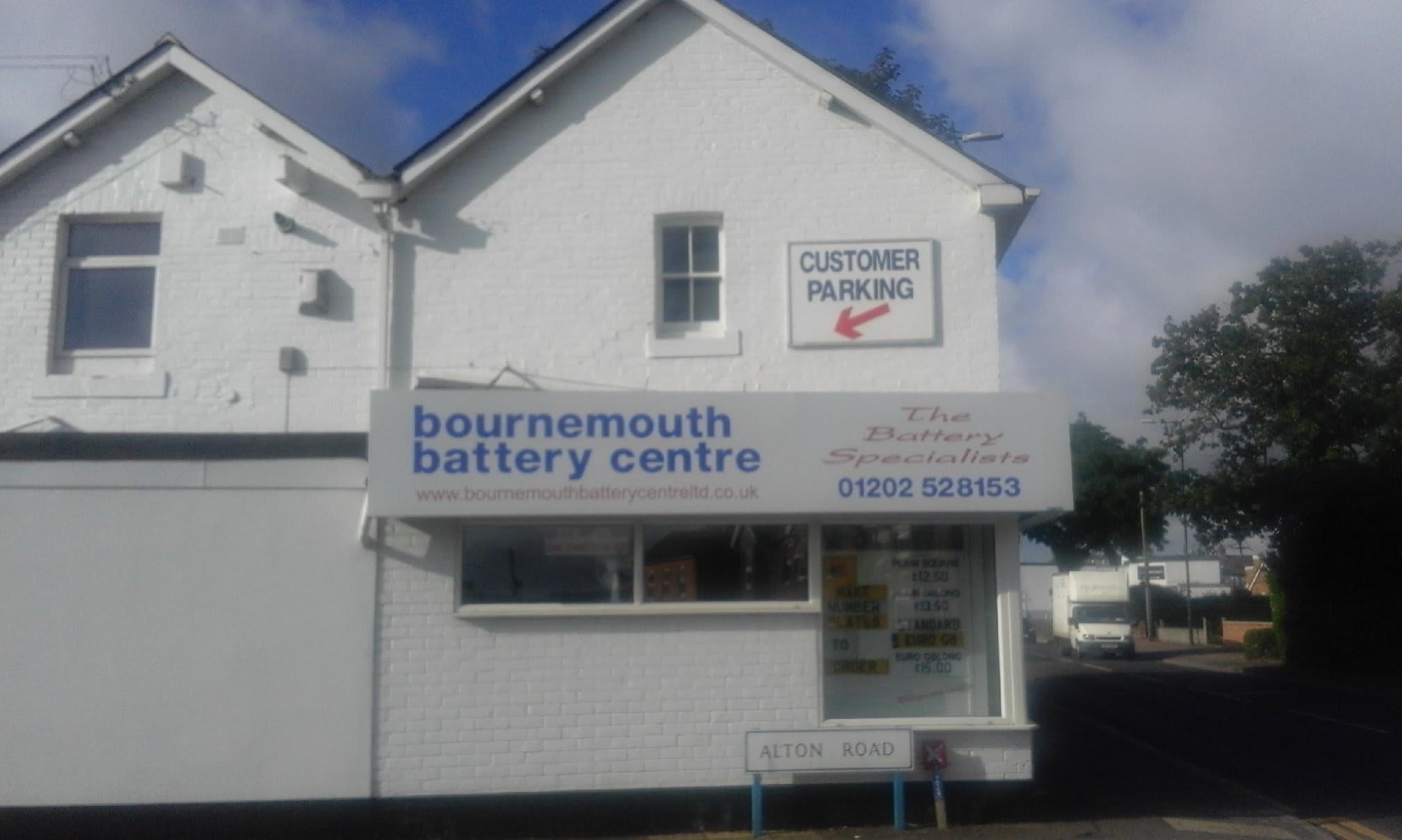 Bournemouth Battery Centre Ltd Bournemouth 01202 528153