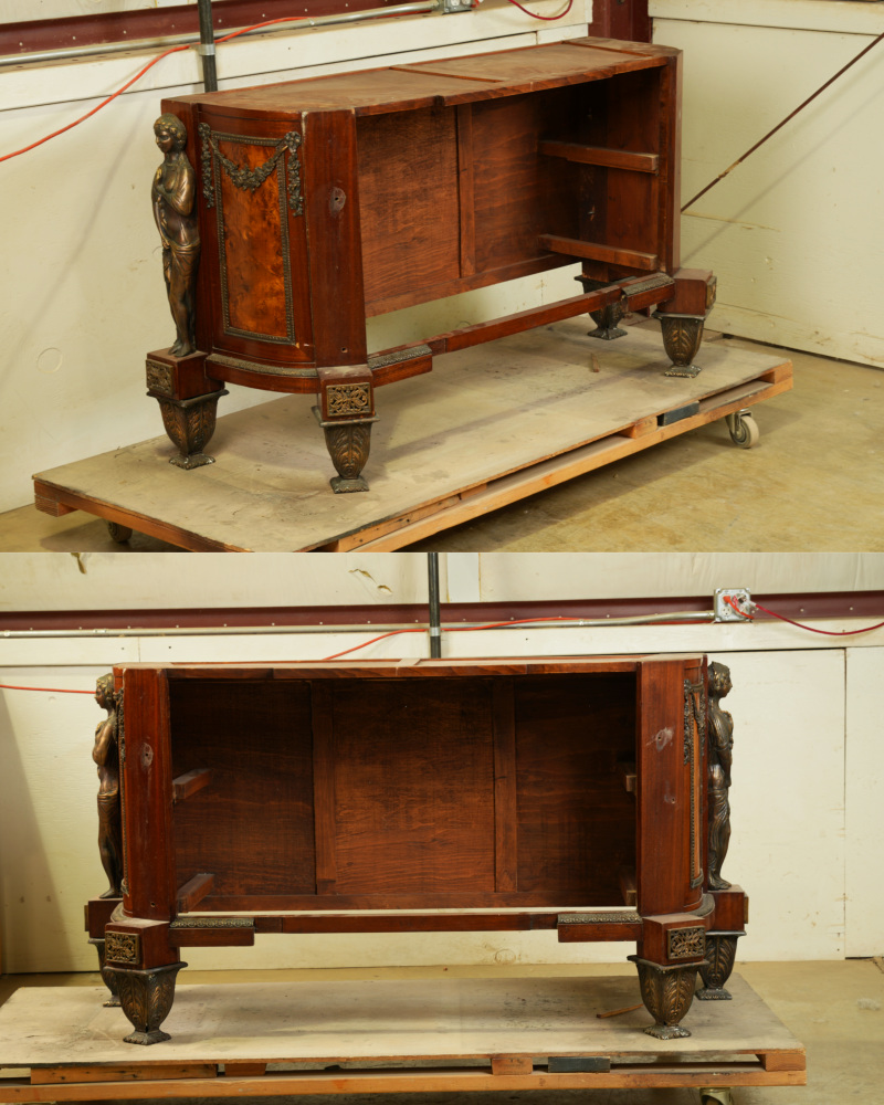 French Commode Restoration - Before