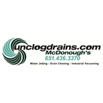 McDonough’s - St Paul MN Sewer, Water Jetting, and Drain Cleaning Logo