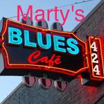 Marty's Blues Cafe' Logo