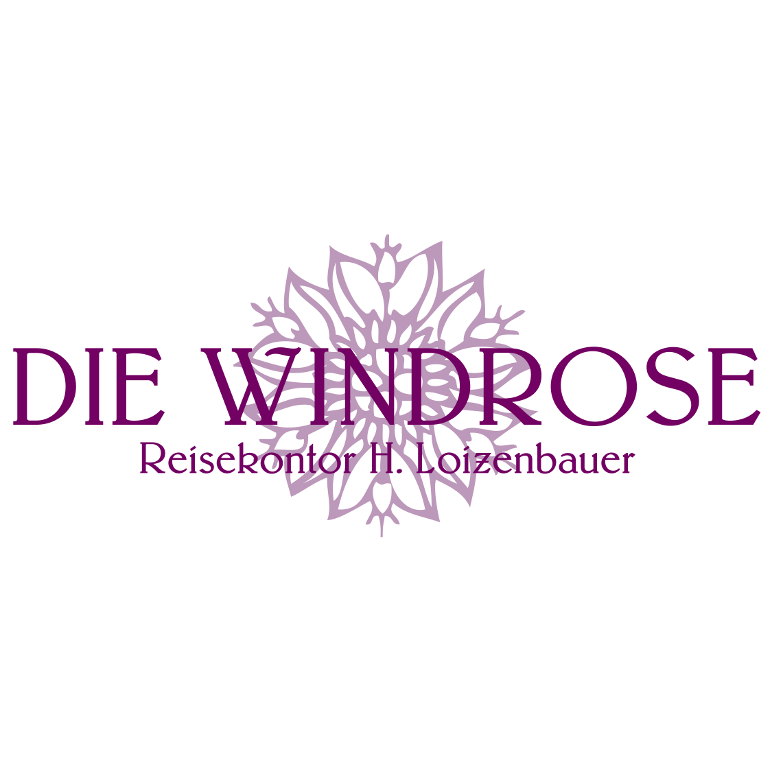 DIE WINDROSE Reisekontor Loizenbauer Logo