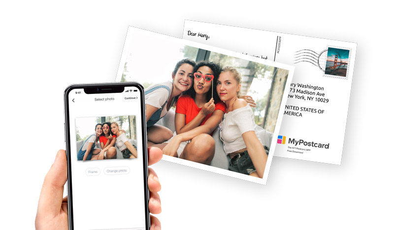 MyPostcard App - Postkarten online Versenden, Hohenzollerndamm 3 in Berlin