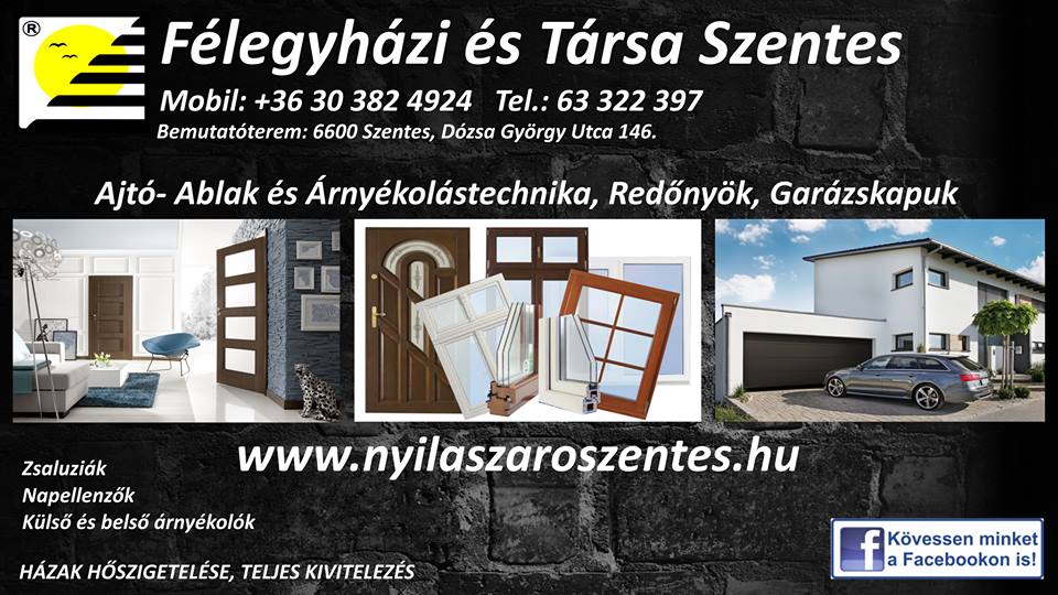 Images Félegyházi és Társa Nyílászáró és Árnyékolás Centrum Kft.