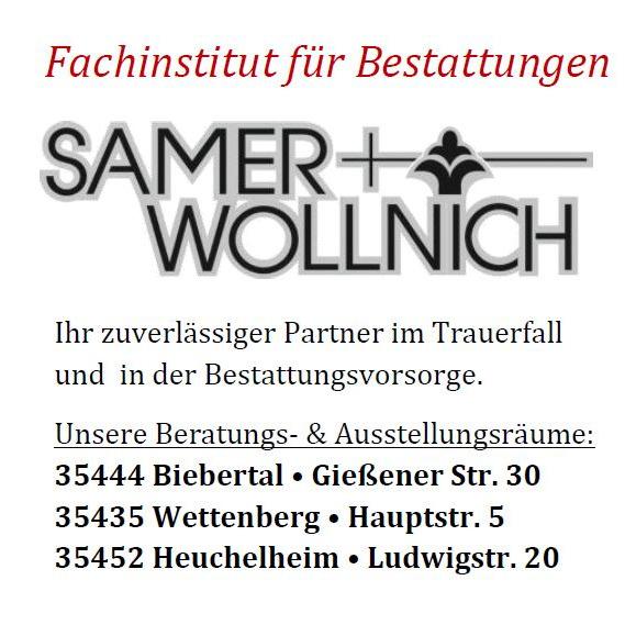 Bild zu Bestattungen Samer und Wollnich in Biebertal Bild zu Bestattungen Samer und Wollnich in Biebertal