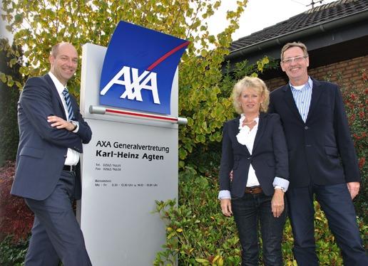 Bilder AXA Geschäftsstelle Jörg Agten in Ahaus