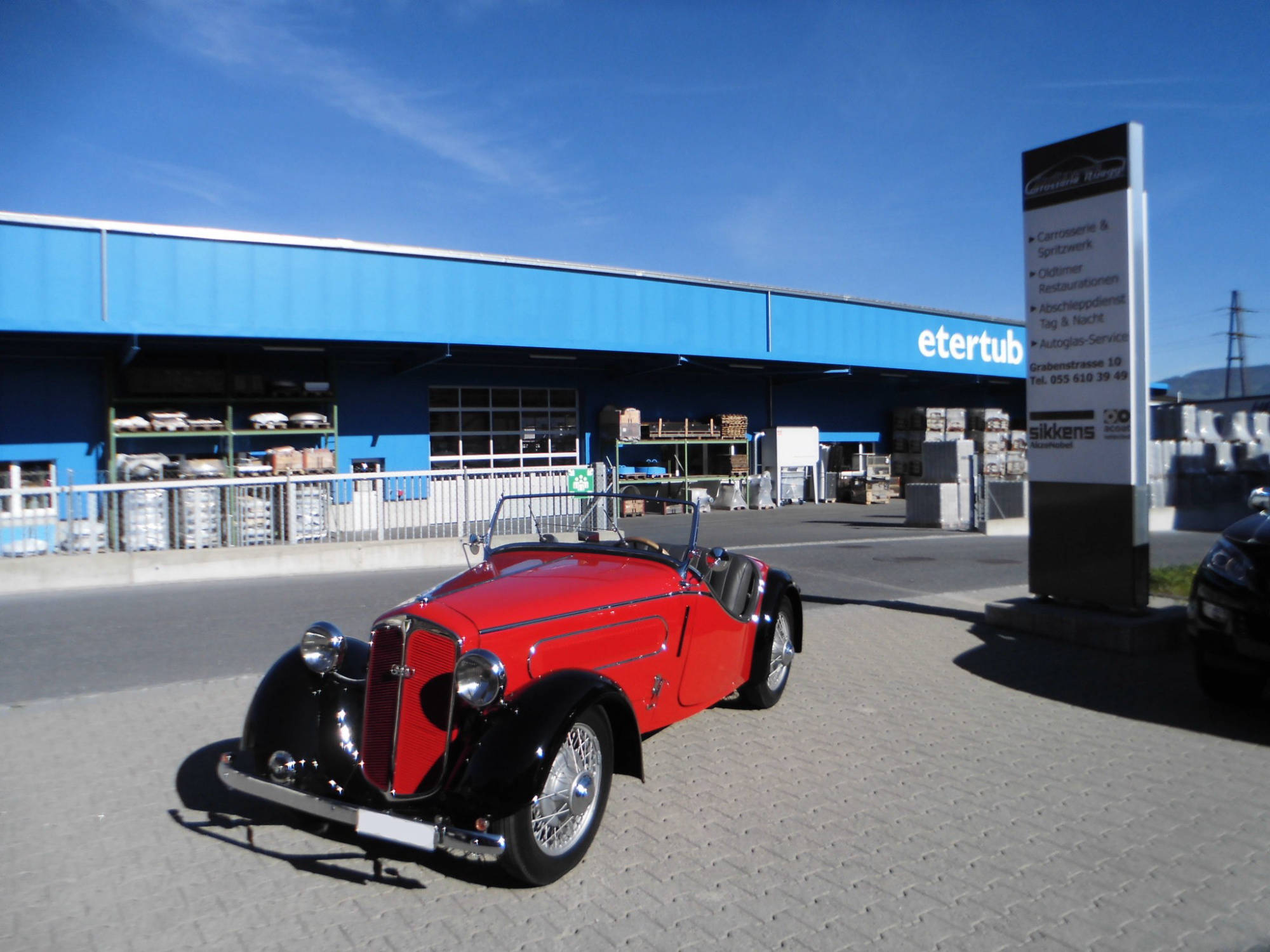 Carrosserie Spritzwerk Rüegg, Grabenstrasse 10 in Bilten