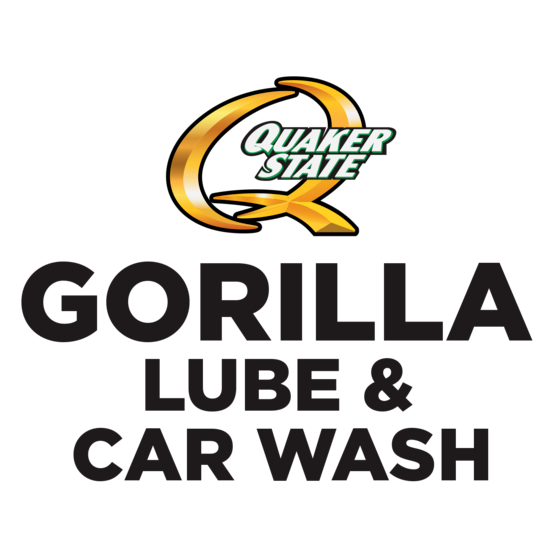 Gorilla Lube and Car Wash Logo