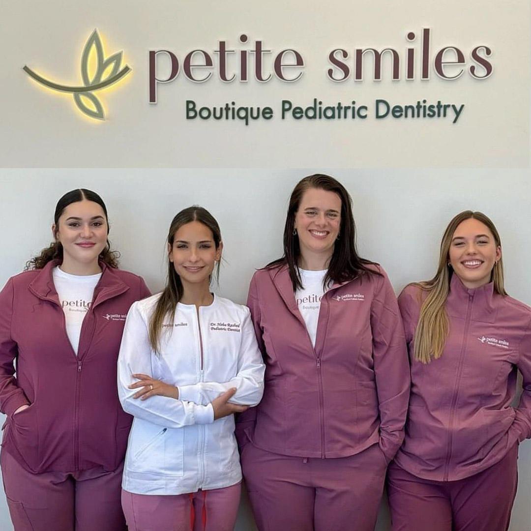 Dr. Heba Rashed and the Petite Smiles Team Petite Smiles Lorton (703)688-2155