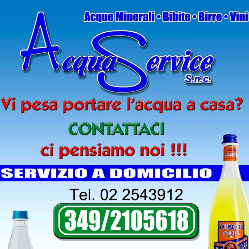 Images Acqua Service - Bevande a Domicilio Milano