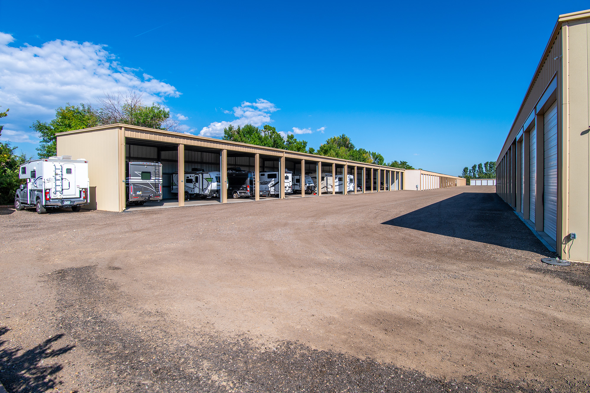 Month-to-month storage rentals near Target in Longmont