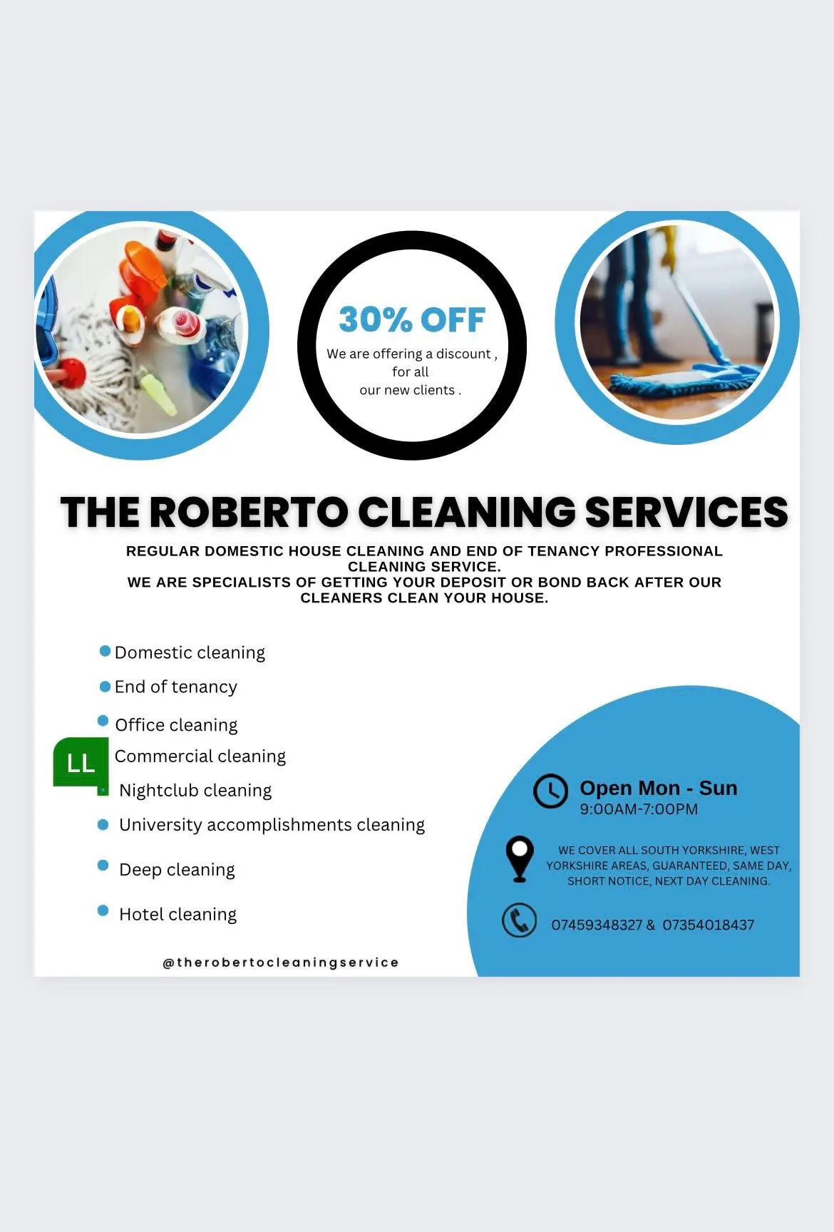 Images Roberto Cleaning Service