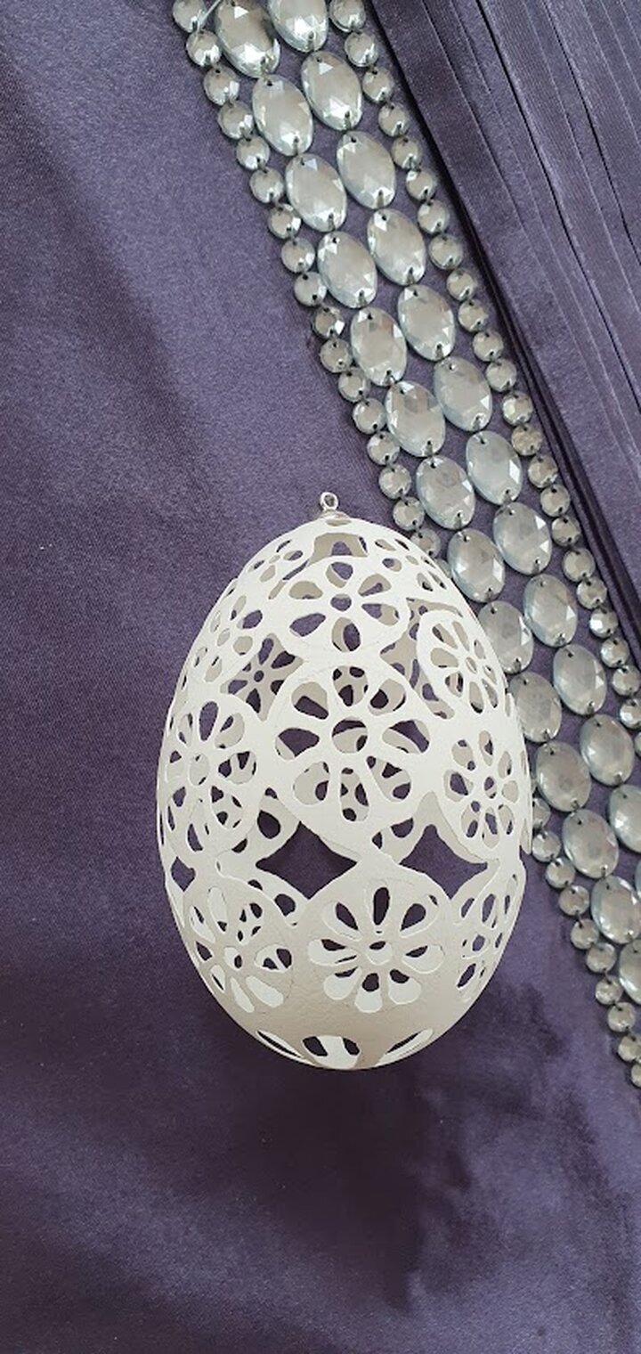 Bilder Gabriele Krecht - Wachstechnik Ostereier & Christbaumkugeln