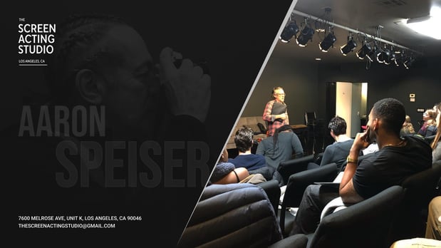 Images Aaron Speiser - The Screen Acting Studio