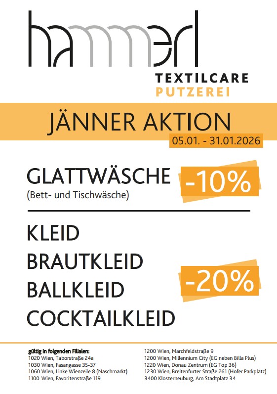 Bild 1 von Hammerl TextilCare (Putzerei/Textilreinigung)