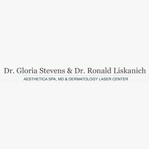 Dr. Gloria Stevens & Dr. Ronald Liskanich; Aesthetica Spa M.D. Logo