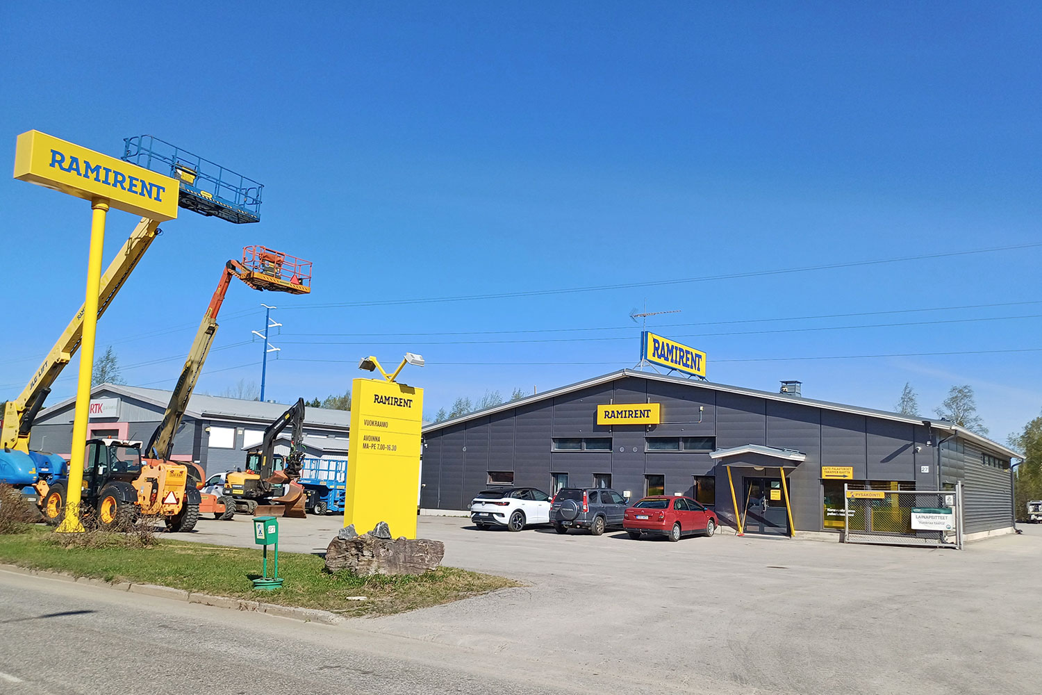 Images Ramirent konevuokraamo Kajaani