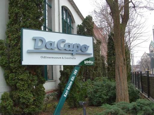 Da Capo - Eventhalle und Oldtimermuseum, Karl-Heine-Straße 105 in Leipzig