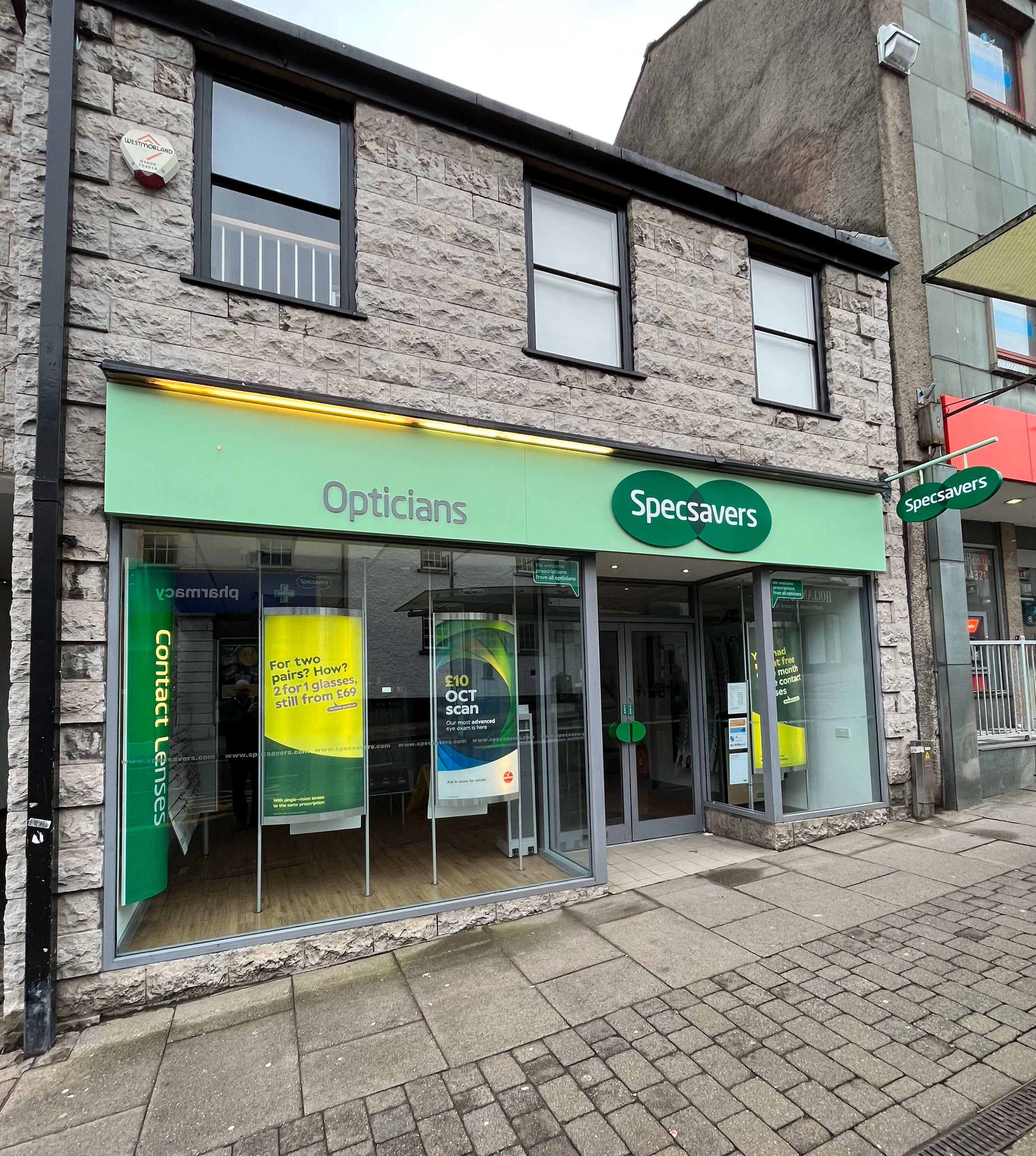 Specsavers Opticians and Audiologists - Kendal Specsavers Opticians and Audiologists - Kendal Kendal 01539 734777