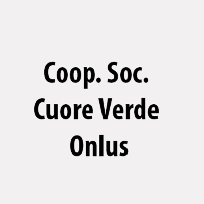Coop. Soc. Cuore Verde Onlus Logo