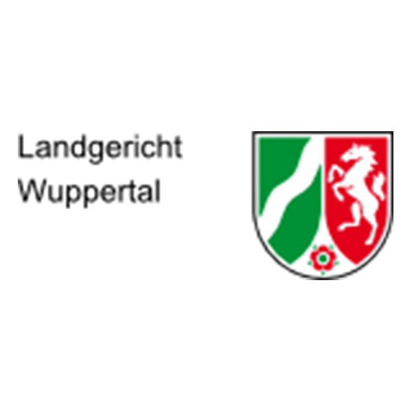 Der Präsident des Landgerichts Wuppertal Logo