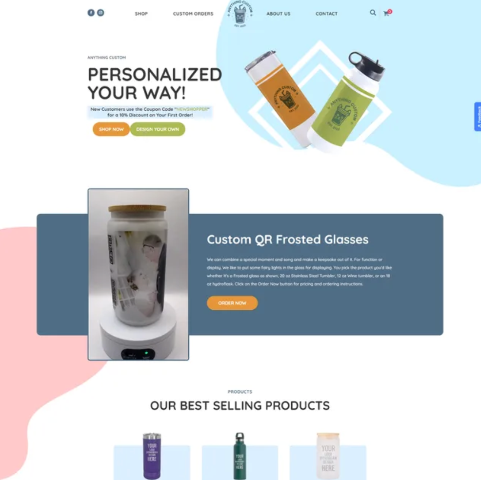 Ecommerce Design Website