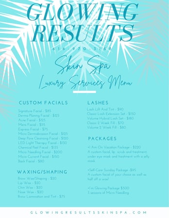 Images Glowing Results Skin Spa
