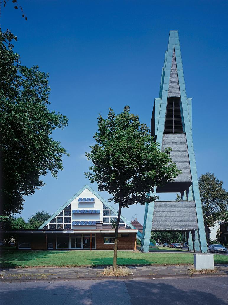 Evangelische Kreuzkirche Friemersheim - Evangelische Kirchengemeinde Friemersheim, Wörthstraße in Duisburg