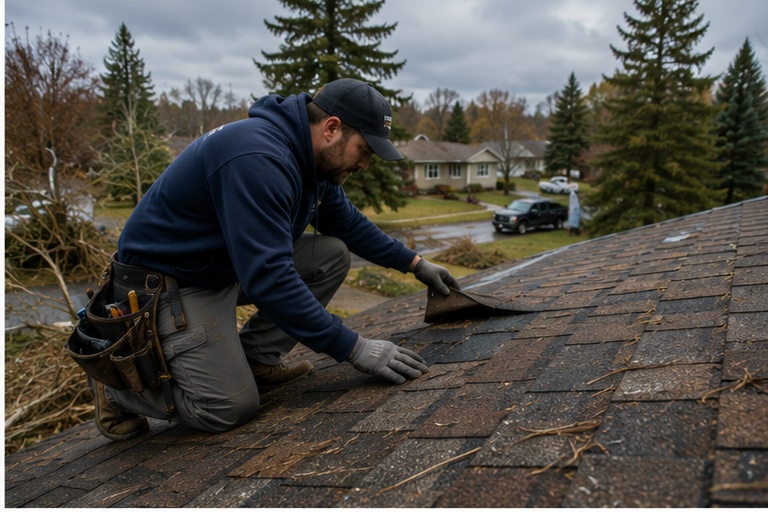After a severe storm, it's tempting to assume your roof escaped damage if you don't see shingles lying in the yard.