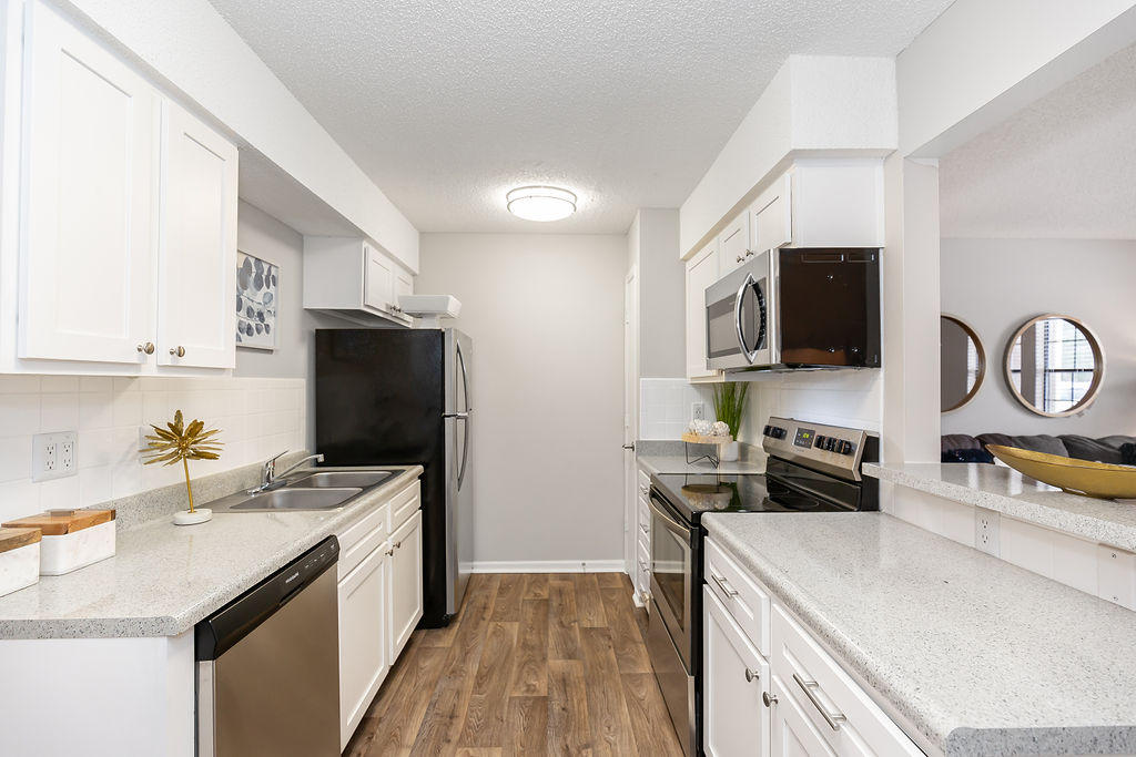 Fully-Equipped Kitchen With Stainless Steel Appliances