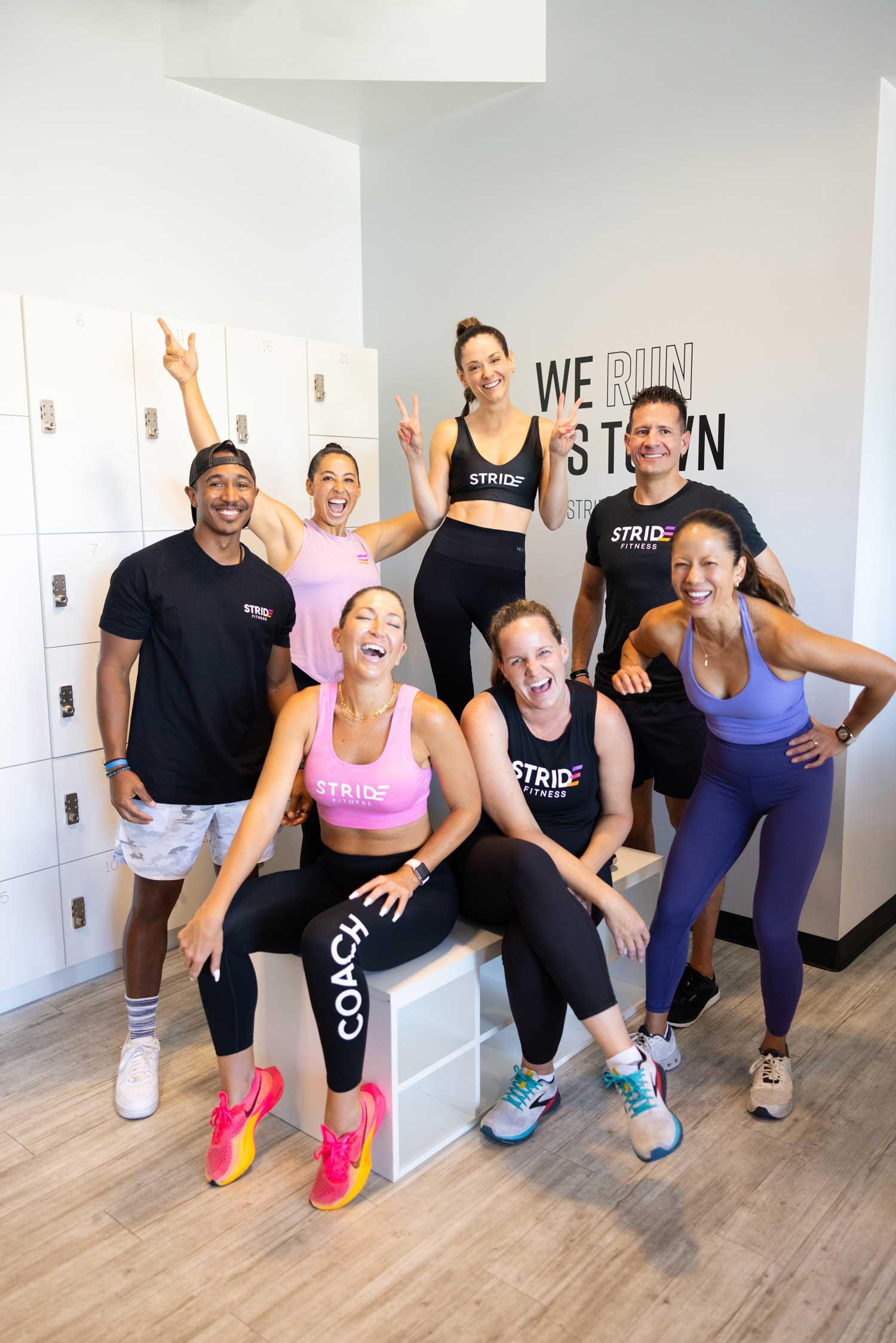 START TOGETHER, FINISH TOGETHER. At STRIDE Fitness, our clients of all ages and fitness levels workout together and empower each other to the finish line.